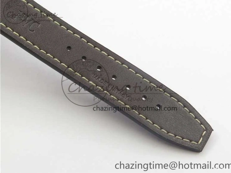 MIROTIME 1221 Pilot Chrono Spitfire IW387903 SS ZF 1:1 Best Edition Black Dial on Brown Leather Strap A OdorResistant 7127